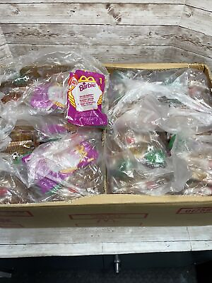 #ad Rare Find 1999 McDonalds Vintage Barbie #1 Happy Meal Toys Complete Box 144 pc $250.00