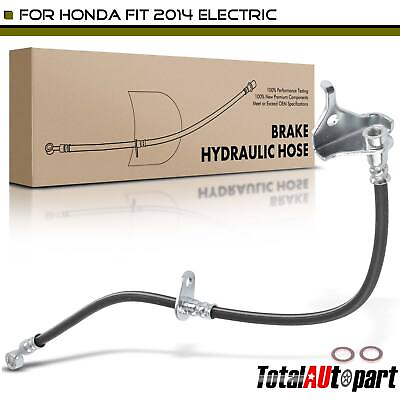 #ad New 1x Brake Hydraulic Hose for Honda Fit 2014 Electric Front Driver Left Side $18.99