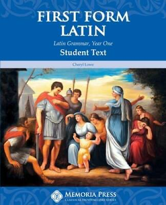 #ad First Form Latin Student Text Perfect Paperback By Cheryl Lowe GOOD $4.67