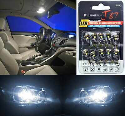 #ad Canbus Error LED Light 194 White 5000K Ten Bulbs Interior Map Replacement Lamp $35.00