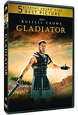 #ad Gladiator with Russell Crowe DVD You Can CHOOSE WITH OR WITHOUT A CASE $1.99