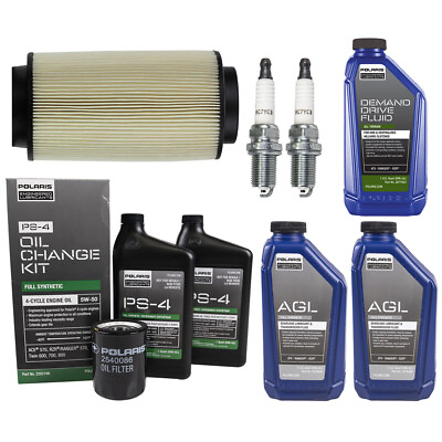 #ad #ad Polaris Oil Fluid Change Kit Air Filter Spark Plug 2002 14 Sportsman 800 $149.93