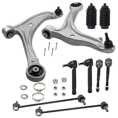 #ad 10x Suspension Kit Front Lower Control Arms Tie Rods For Honda Odyssey 2005 2010 $169.87