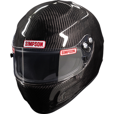 Simpson Carbon Devil Ray Helmet Snell Sa2020 Xs S M L XL Xxl Msa Hans M6 UK GBP 895.00
