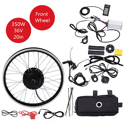#ad Low Noise Front Motor Wheel Adjustable Speed 350w E Bike Front Wheel Hub Motor $210.00