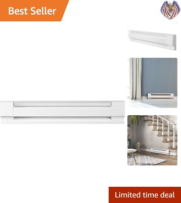 #ad Energy Efficient Electric Baseboard Heater Efficient Heating 36quot;d x 6quot; $122.99