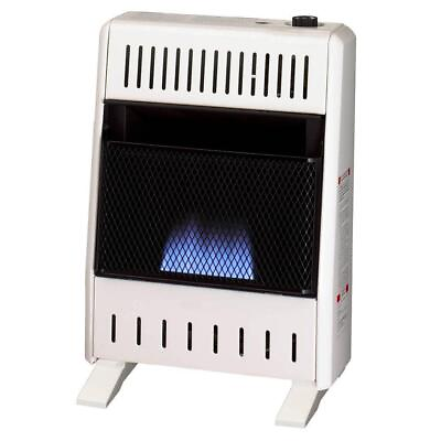 #ad Procom 10000 Btu Natural Gas Ventless Blue Flame Heater. 14quot;Wx19.12quot;H In White $158.29