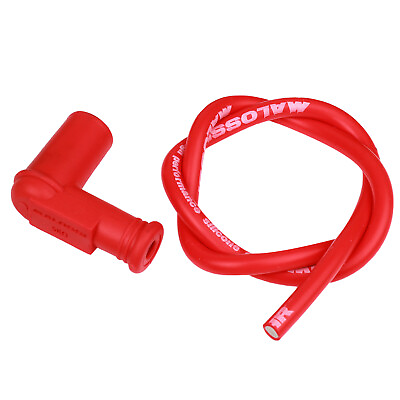 #ad MF3676 Pipette Cable Spark Plug Silicone Red MALOSSI Vespa 50 Special 125 ET3 $86.86