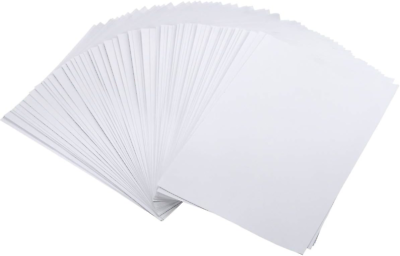 #ad 100PCS White Watercolor Paper 100% Rag Cotton Watercolor Paper Cold Press Cu... $18.83