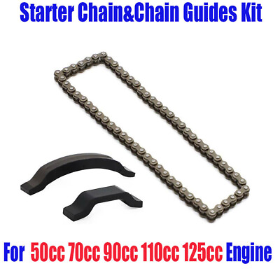 #ad Timing Starter Chainamp;Chain Guides For Chinese 50cc 70cc 90cc 110cc 125cc Engine $13.99