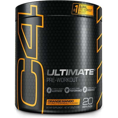 #ad #ad Cellucor C4 Ultimate PreWorkout 20 Servings Select Flavor Authentic amp; FRESH $29.99