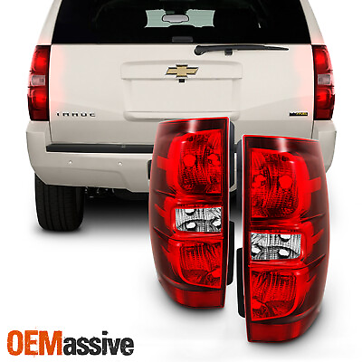 #ad Fit 2007 2014 Chevy Tahoe Suburban Tail Lights LeftRight 07 08 09 10 11 12 13 $72.99