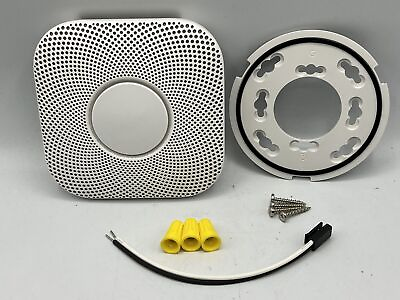 #ad Google Nest Protect 06C S3003LWES Wired Carbon Monoxide Smoke Detector Used 2033 $63.99