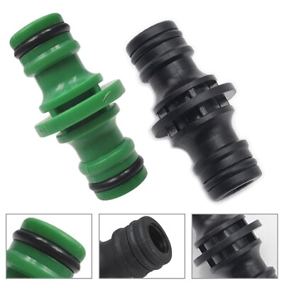 #ad Connector Water Watering 1 2quot; Hose Connections 50*26*26mm Black green C $4.89