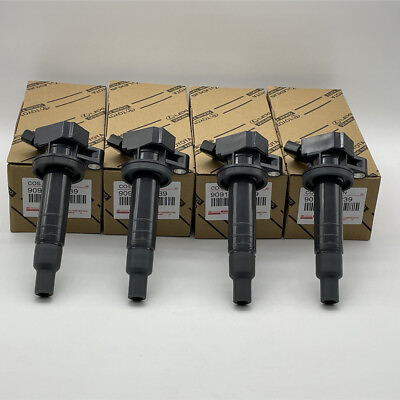 4pcs Replace Denso Ignition Coil 90919 02239 For Toyota Corolla Celica Matrix $89.99