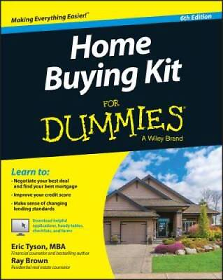 #ad Home Buying Kit For Dummies Paperback By Tyson Eric GOOD $4.29
