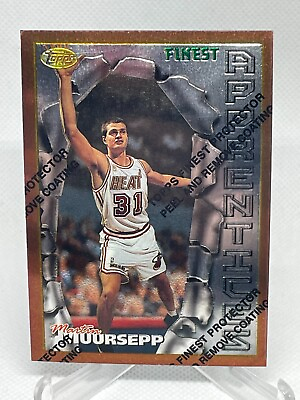 #ad Martin Muursepp 1996 97 Topps Finest #11 Bronze Rookie Card RC $1.99