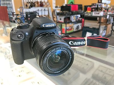 #ad MINT Canon Rebel T5 SLR Camera w EF S 18 55mm IS II Lens 2 LENSES $295.00