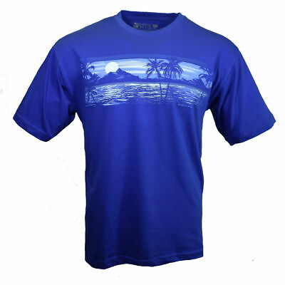#ad Men#x27;s T shirts NEWPORT BLUE 2nd Quality Paradise Vacation Surf Reg 22.99 $9.99