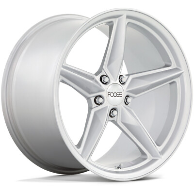 #ad Foose F174 CF8 20x11 5x115 20mm Silver Wheel Rim 20quot; Inch $402.99