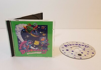 Dinonauts PC 1995 CD Rom Windows Mac virgin interactive kids game rare $21.70