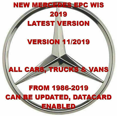 #ad 2019 Mercedes WIS ASRA and EPC Service Repair Shop Manual $4.99