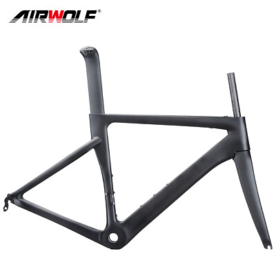 #ad T1000 Carbon Road Bike Frame 700C Bicycle Frameset 48 51 54 56cm BSA V Brake $369.00