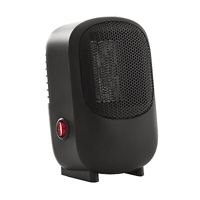 #ad Mainstays Personal Mini Electric Ceramic Heater 400W Indoor Black $19.80