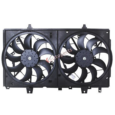 #ad Radiator Cooling Fan Assembly For 2014 2018 Nissan Rogue 2015 17 X Trail 620 472 $555.95