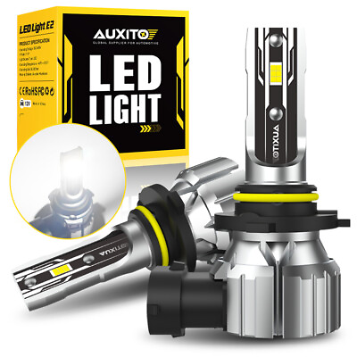 #ad AUXITO 9006 LED Headlight Bulb Conversion Kit Low Beam White Super Bright 6500K $21.99