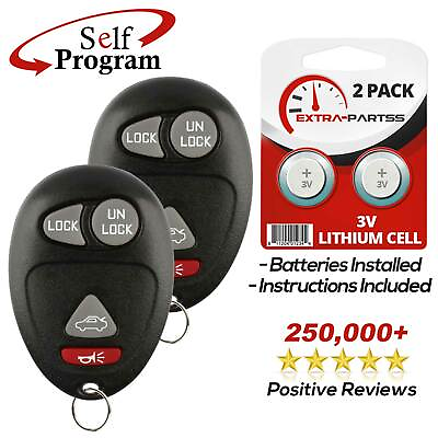#ad 2 For 2002 2003 2004 2005 2006 2007 Buick Rendezvous Keyless Car Remote Key Fob $10.49