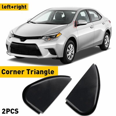 #ad For Toyota Corolla 2014 2016 Left amp; Right Side View Mirror Fender Corner Cover $9.99