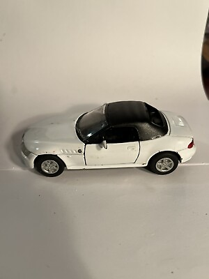 #ad Welly 1:24 Diecast Pullback White BMW Z3 Roadster 2.8 No. 9726 $20.00