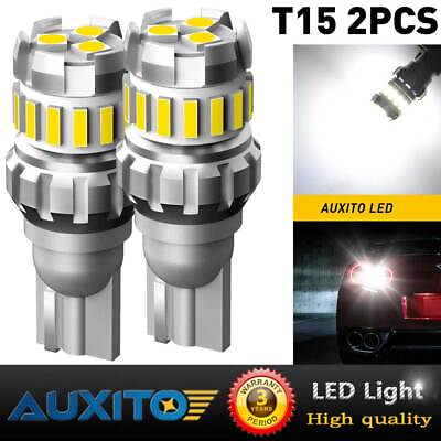#ad 2x AUXITO 912 921 LED Back Up Reverse Light Bulb for Hyundai Nissan Bright 6500K $9.59