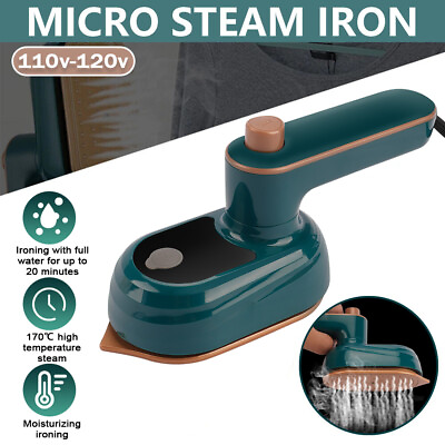 #ad Mini Portable Micro Steam Iron Machine Steamer Handheld Garment Clothes Ironing $13.85