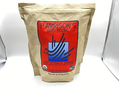 #ad Harrison#x27;S Bird Foods High Potency Coarse 5Lb Best By:04 01 2024 $55.00
