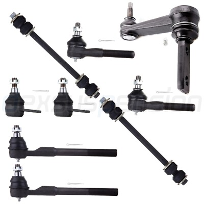 #ad 9x For 2000 2001 Dodge Ram 1500 RWD Front Ball Joint Tie Rod End Idler Arm Kit $97.99