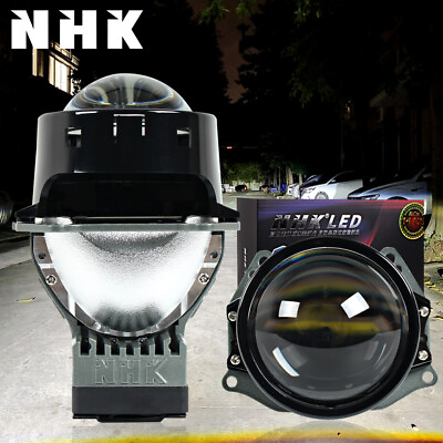 #ad NHK 156W 3.0#x27;#x27; Bi LED Projector Lens 5500K 25000LM LED Headlight Universal US $118.99