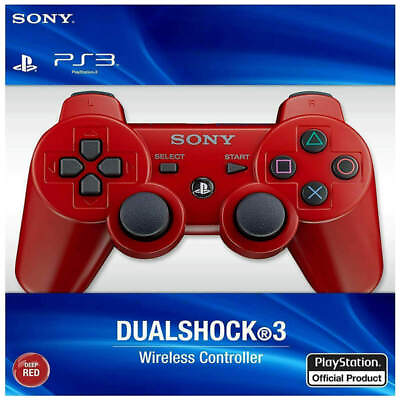 #ad Wireless Remote Controller Game Console For PlayStation PS3 Dual Shock 8 COLOR $15.88