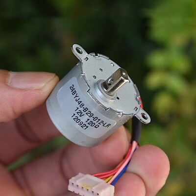 #ad 24BYJ48 DC12V 2 Phase 6 Wire Gear Stepper Motor Redcution Stepping Motor Monitor $1.99