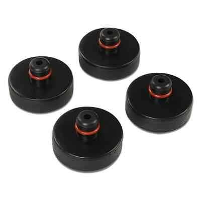 #ad New 4Pcs Rubber Jack Lift Pad Adapter Tool Black Fit For Tesla Model 3 Y S X $9.95