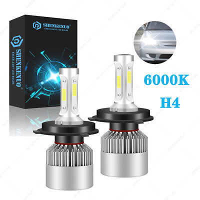 #ad #ad LED Headlight Kit H4 HB2 9003 6000K Hi Low Bulbs for HONDA CIVIC 1992 2002 2003 $19.99