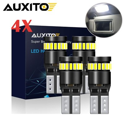 #ad 4X AUXITO T10 194 168 LED License Interior Light Bulb 6000K for GMC Sierra 1500 $11.89