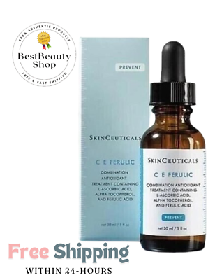 #ad SkinCeuticals C E Ferulic With 15% L ascorbic Acid Serum 1 fl oz Sealed New box $31.90