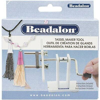 #ad Beadalon 216S 100 7mm O.D. Pegs Tassel Maker 2.5 9.7cm White $18.29