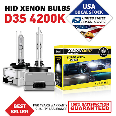#ad 2PCS Genuine 42403 D3S 4200K HID XENON Headlight Bulbs For Audi Q5 2010 2018 $22.99