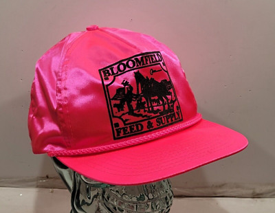 #ad Advertising Hat Bloomfield NM Feed amp; Supply Buckle back Trucker Vinyl Cap $10.03