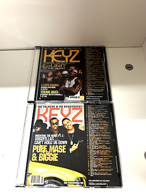 #ad 2x Rare DJ Keyz Mase Biggie Puff amp; G Unit 50 Cent NYC Promo Mixtapes Mix CD Lot $22.99