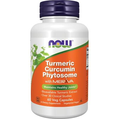 #ad #ad NOW Foods Turmeric Curcumin Phytosome with Meriva 500 mg 60 Veg Caps $18.94