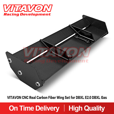 #ad VITAVON CNC Real Carbon Fiber Wing Set For DBXL E2.0 DBXL Gas $120.00
